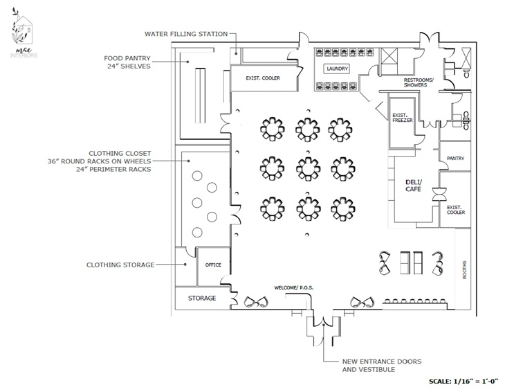 The Well floorplan